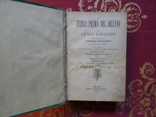 Luigi Figuier la terra prima del diluvio treves 1884 paleontologia paleoantropol