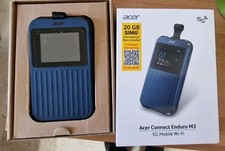 Acer Modem Router Mobile Wi-Fi 5G Connect Enduro M3 Blu 245g
