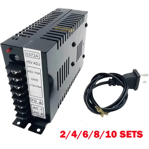 Set 8 10 alimentatore - 2/4/6/8/10,