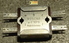 PONTE RADDRIZZATORE SELENIO SIEMENS B125C140 PER APPARECCHI VINTAGE F1078