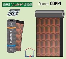Guaina bituminosa ardesiata impermeabilizzante autoadesiva coppi tegole 3D -15C