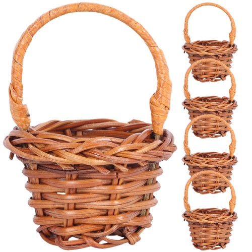 5pz cesti piccoli decorativi - cesti,