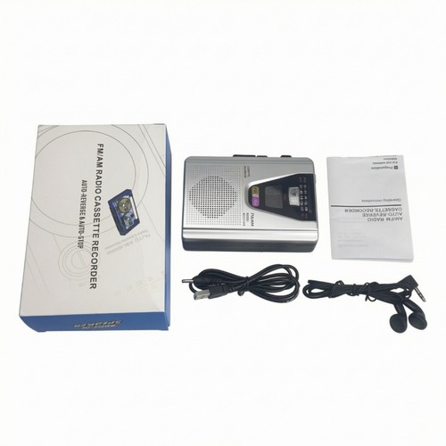 Registratore cassette con - a,