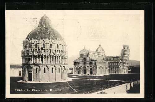 Cartolina pisa torre - pisa,, la