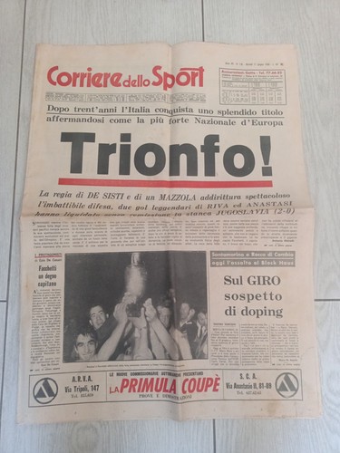 Calcio corriere dello - dello, sport