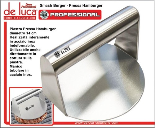 Piastra pressa hamburger - piastra, x