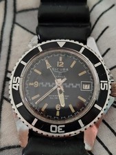 SICURA/BREITLING SUBMARINE Diver 21 JEWELS  VINTAGE WATCH SWISS MADE 60/70