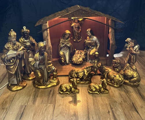 Presepe natale vintage set - vintage,