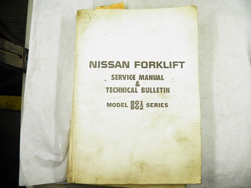 Nissan forklift manuale - nissan,
