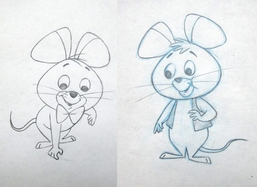1958 pixie dixie - dixie, mouse