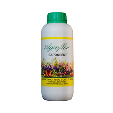 "SAPONEEM" SAPONE DI POTASSIO E NEEM INSETTICIDA FUNGICIDA CONCENTRATO  1LT