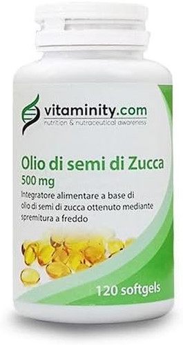 Olio semi zucca 500 - semi, di