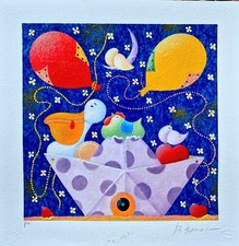 Beppe francesconi serigrafia - -,