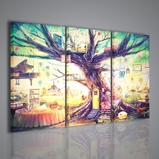 QUADRI MODERNI ABSTRACT TREE QUADRO MODERNO ASTRATTO  ARREDAMENTO CASA