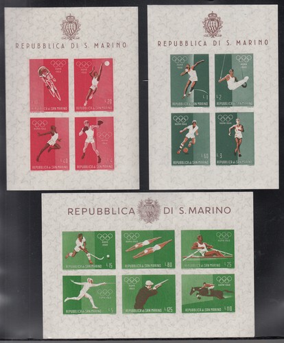 Olympics roma foglietti - olympics, san