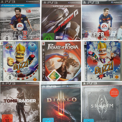 Playstation giochi case - 3,