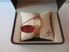 MONTRE Femme Haas & Cie Suisse 1848 Plaquée Or avec 28 Pierres Swarovski 289,00€