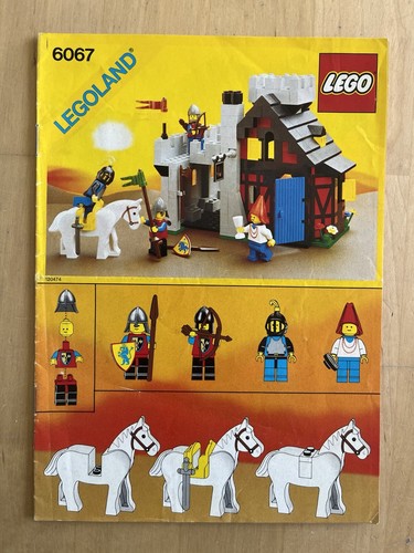 Lego 6067 castello - lego, cavalieri