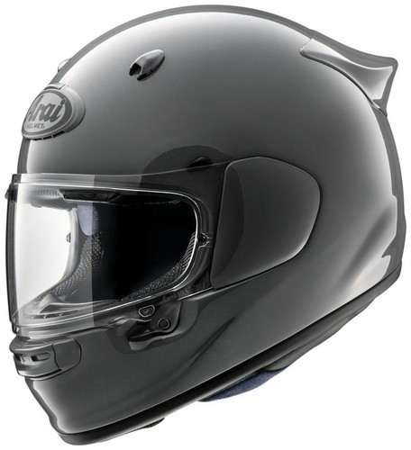 Casco moto integrale grigio