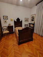 Antico Letto Singolo In Legno