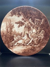 Piatto artistico in ceramica