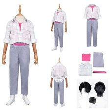 Costume Jinu bambini demone coreano superstar Saja ragazzi Jinu cosplay palco idolo parrucca