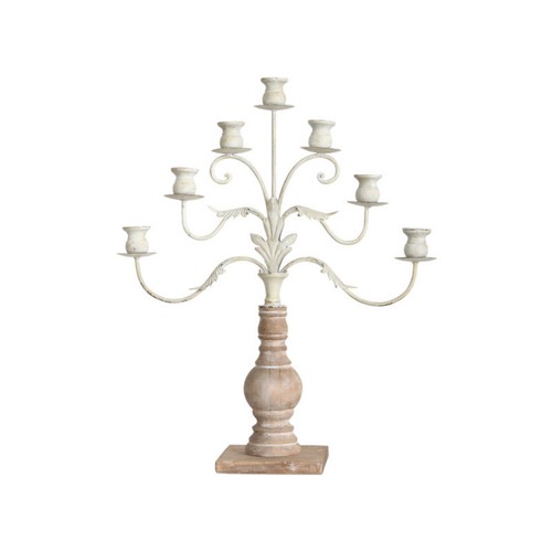 Candelabro tavolo decapato - da,