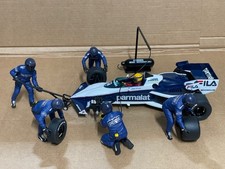 Diorama pit stop - diorama, 1:18