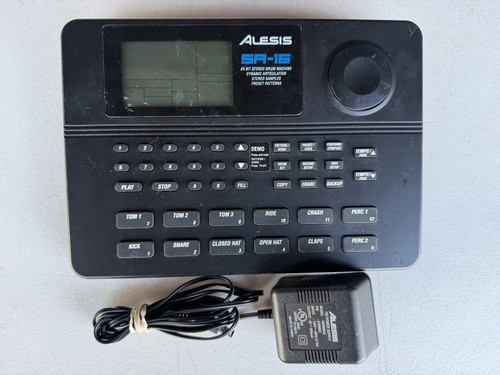 Alesis 16 drum machine - sr-16,