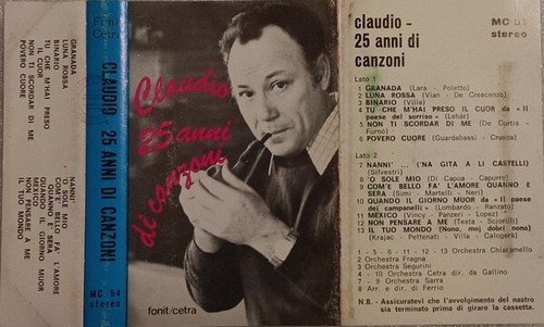 Claudio villa anni - -,