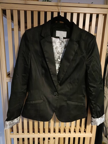 Giacca blazer nera m - blazer,