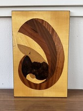 Quadro In Legno Intarsiato