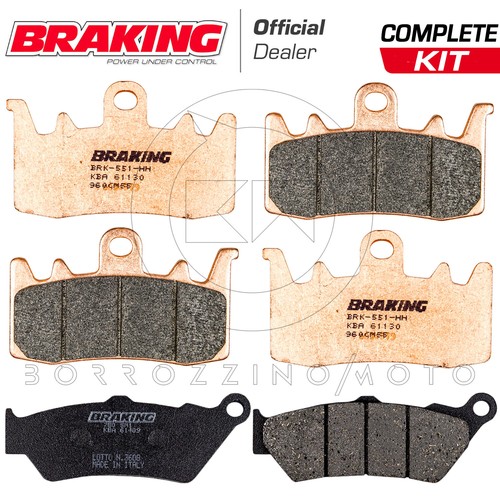 Kit pastiglie freno braking - kit,