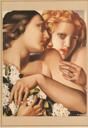 Cpsm tamara lempicka frühling - cpsm,