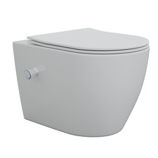 WC sospeso in ceramica senza