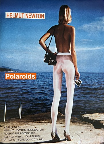 Helmut newton polaroid - helmut, poster
