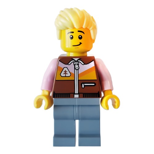 Lego minifigure camper - lego,