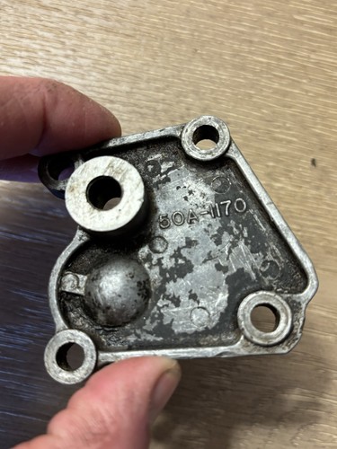 Harley aluminum panhead - harley, oil
