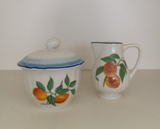 Richard Ginori Zuccheriera - Lattiera - Laveno Milano Frutti