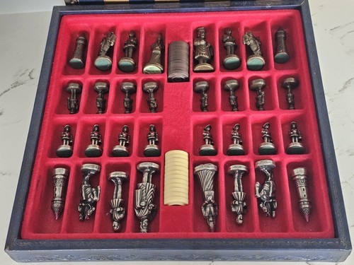 Set scacchi pezzi - , metallo