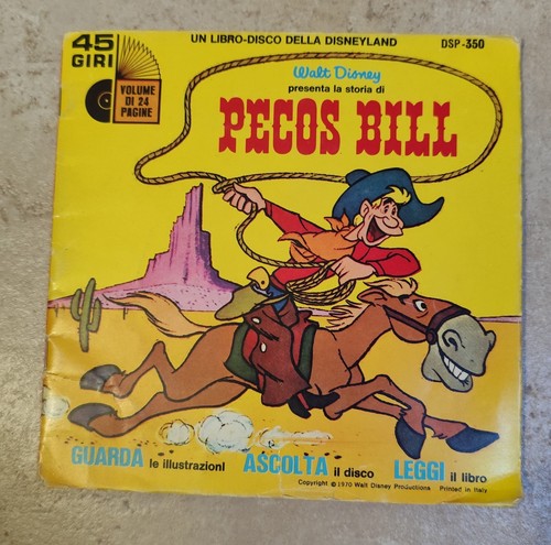 Pecos bill libro disco in - -,