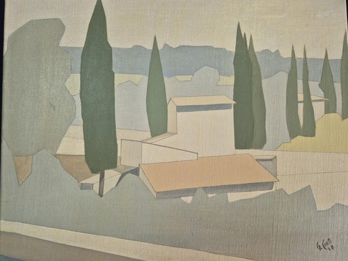 Dipinto olio tela - su,