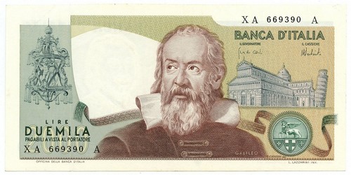 2000 lire banca italia - lire,