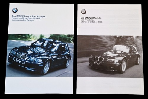 Bmw coupe m depliant - bmw, z3