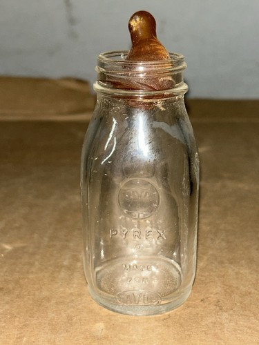 Biberon vintage anni - '40, pyrex