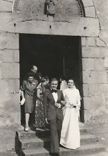 B2 - Foto Photo Fotografia Anni 70 - Coppia Sposi