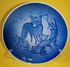 PIATTO DA COLLEZIONE IN PORCELLANA DANESE Mother's Day MAMMA 1979 VINTAGE