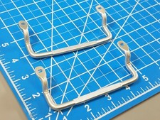 Coppia Protezione Laterale Alluminio Passo Tamiya RC 1/10 CC-01 Telaio Jeep Bronco Land