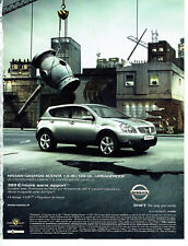 Publicité Advertising 058  2009   Nissan Qashqai  aCENTA  1.5 DCI Urbanproof