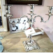 Candeliere argento sheffield - candeliere,